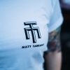 Long Tee White - Matt Tarrant