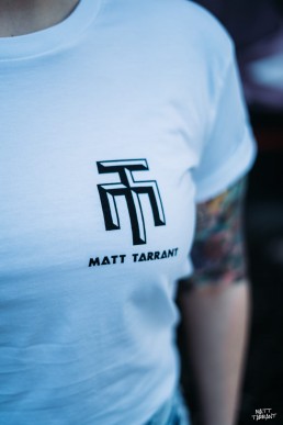 Long Tee White - Matt Tarrant