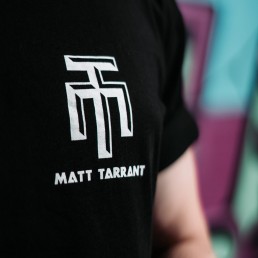 Long Tee Black - Matt Tarrant
