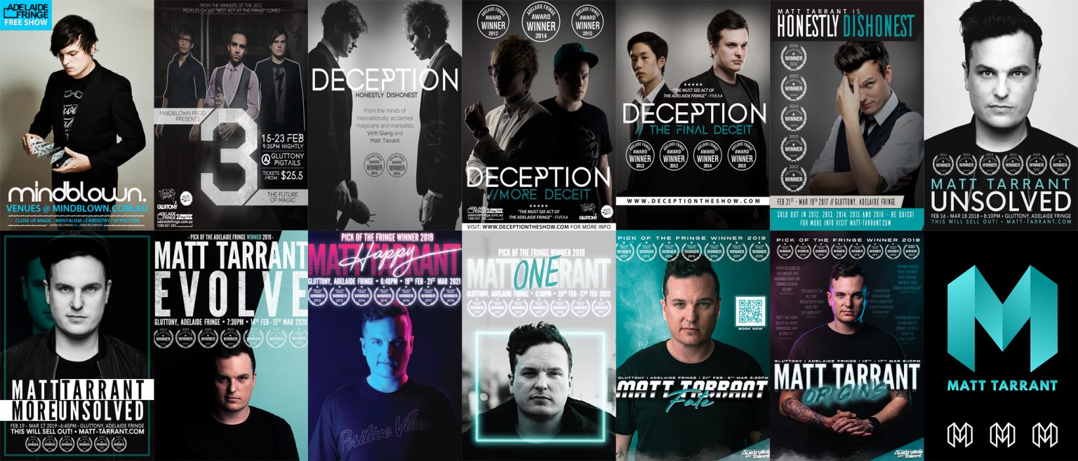 Matt Tarrant Show Posters